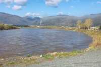 Уровень воды в реке Абакан продолжает повышаться